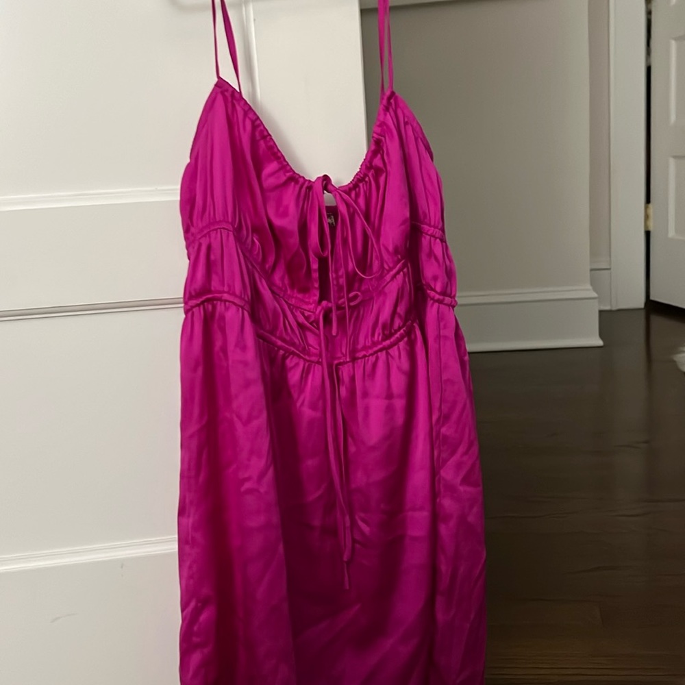 Purple free people mini dress